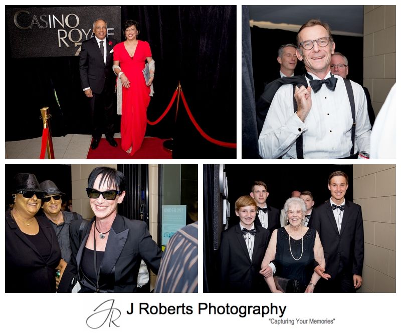 Birthday Party Photography Sydney James Bond Casino Royale Themed 50th Birthday Party in Dural